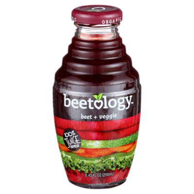 Beetology Organic Beet + Veggie Juice,  8.45 fl oz, 8.45 Fluid ounce