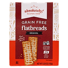 Absolutely Gluten Free Original Grain Free, Flatbreads, 5.29 Ounce