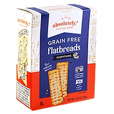 Absolutely Gluten Free Grain Free Everything Flatbreads, 5.29 oz