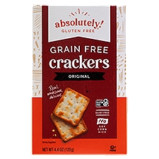 Absolutely Gluten Free Original Grain Free Crackers, 4.4 oz