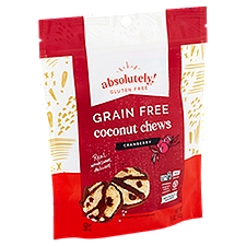 Absolutely Gluten Free Grain Free Cranberry Coconut Chews, 5 oz
