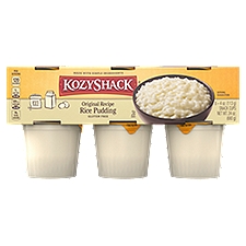 Kozy Shack® Original Recipe Rice Pudding 6-pack, 24 oz, 24 Ounce