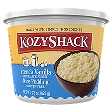 Kozy Shack French Vanilla Rice Pudding, 22 Ounce