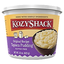 Kozy Shack® Original Recipe Tapioca Pudding, 22 oz Tub