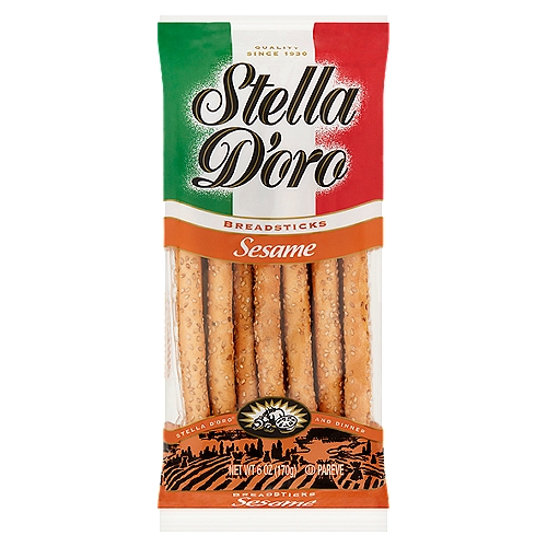 Stella D'oro Sesame Breadsticks, 6 oz