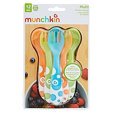 Munchkin Multi 12 M+, Forks & Spoons, 1 Each