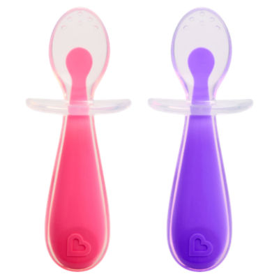 Gentle Silicone Spoons, 2pk