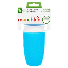 Munchkin 10 oz Spill-Proof Miracle 12 M+, 360° Cup, 1 Each