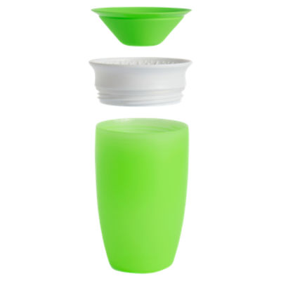 Munchkin Miracle 360 Toddler Sippy Cup Green/Blue 10 Ounce 2 Count