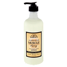Village Naturals Therapy Aches + Pains Muscle Relief Hand Body & Foot, Lotion, 16 Fluid ounce