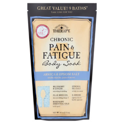 Village Naturals Therapy Arnica & Epsom Salt Chronic Pain & Fatigue