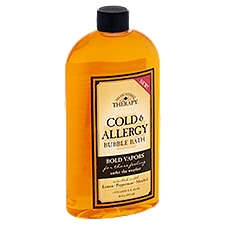 Village Naturals Therapy Cold & Allergy, Bubble Bath, 20 Fluid ounce