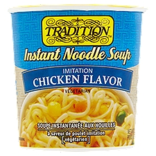 Tradition Imitation Chicken Flavor Instant Noodle Soup, 2.29 oz, 2.47 Ounce