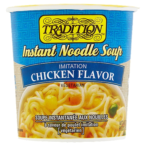 Tradition Imitation Chicken Flavor Instant Noodle Soup, 2.29 oz