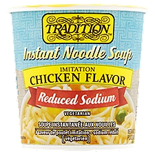 Tradition Imitation Chicken Flavor Instant Noodle Soup, 2.29 oz