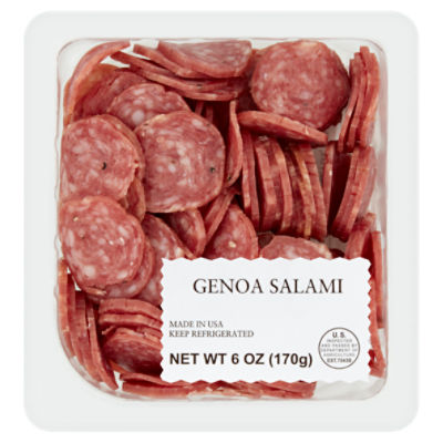 Fratelli Beretta Genoa Salami, 6 oz, 6 Ounce
