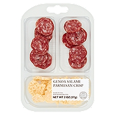 Genoa Salami & Parmesan Crisp, 2 oz