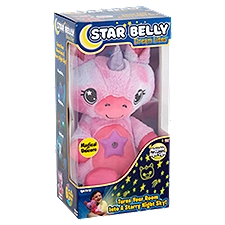 Star Belly Dream Lites Huggable Night Light Magical Unicorn, Ages 3 & Up!