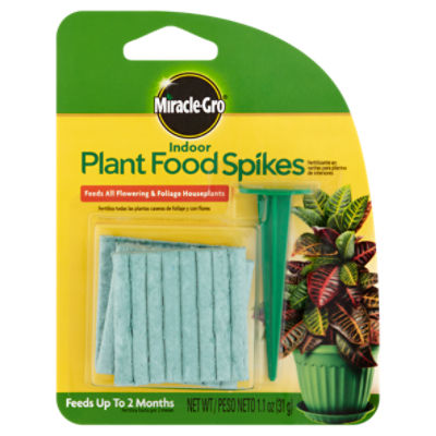 Miracle-Gro Indoor Plant Food Spikes, 1.1 oz