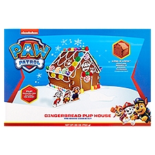 Nickelodeon Paw Patrol Gingerbread Pup House Pre-Baked Cookie Kit, 28 oz