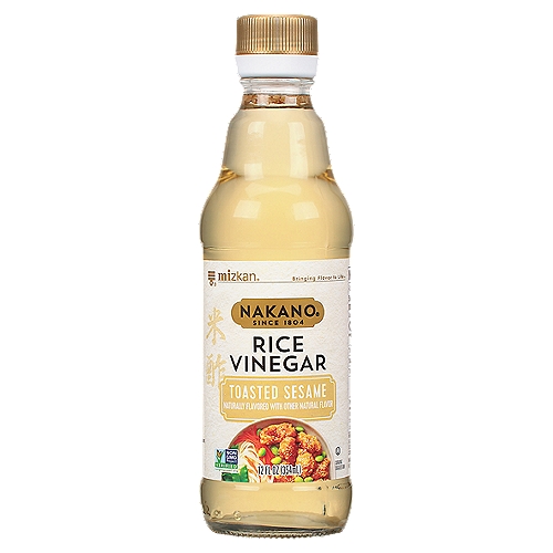 Nakano Toasted Sesame Rice Vinegar, 12 fl oz