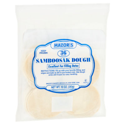 Mazor's Samboosak Dough, 36 count, 10 oz