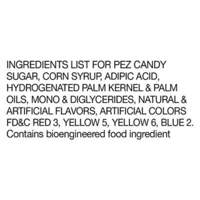 Pez Candy & Dispenser, 0.58 oz