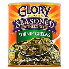 Glory Foods Seasoned Southern Style Turnip Greens, 27 oz, 27 Ounce