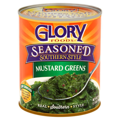 Seasoned Mustard Greens - Glory Foods