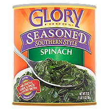 Glory Foods Seasoned Southern Style Spinach, 27 oz, 27 Ounce