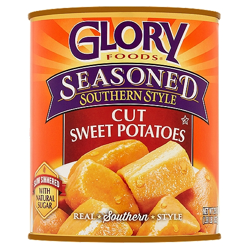 Glory Foods Seasoned Southern Style Cut Sweet Potatoes, 29 oz