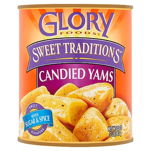 Glory Foods Sweet Traditions Candied Yams, 32 oz