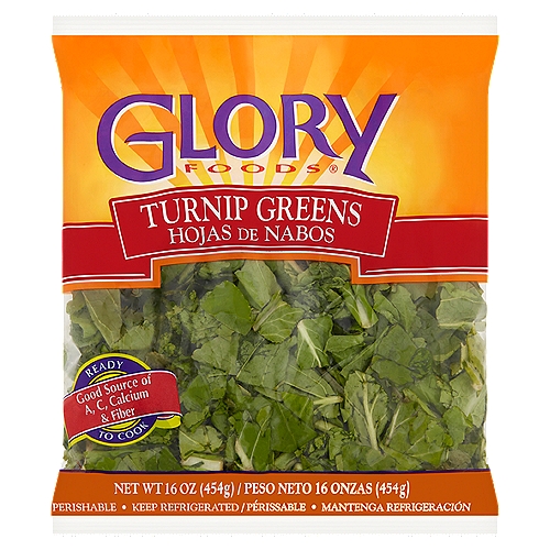 Glory Foods Turnip Greens, 16 oz