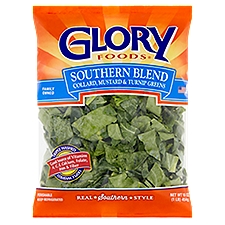 Glory Foods Southern Blend Greens, 16 oz, 16 Ounce