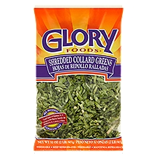 Glory Foods Shredded Collard Greens, 32 oz