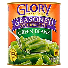 Glory Foods Seasoned Southern Style Green Beans, 6 lb 2 oz, 98 Ounce