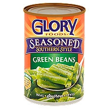 Glory Foods Seasoned Southern Style, Green Beans, 15 Ounce