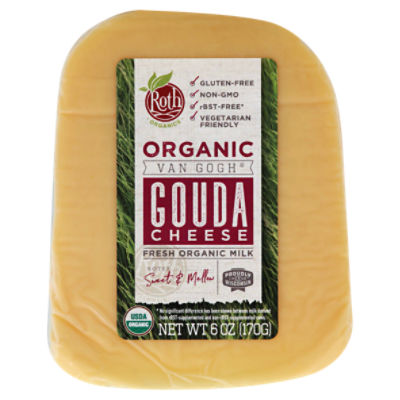 Roth Organics Organic Van Gogh Gouda Cheese, 6 oz
