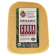 Roth Organics Cheese, Organic Van Gogh Gouda, 6 Ounce