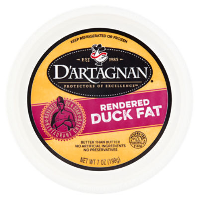 D'Artagnan Rendered Duck Fat, 7 oz