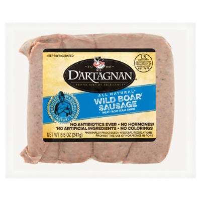 D'Artagnan Wild Boar Sausage, 8.5 oz