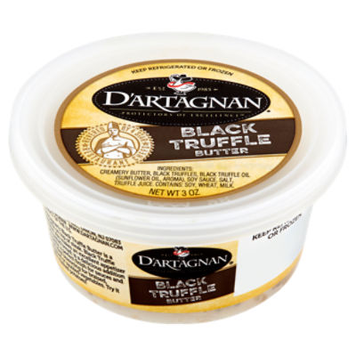 D'Artagnan Black Truffle Butter, 3 oz