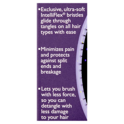 Wet Brush Original Detangling Hair Brush, Purple - Ultra-Soft IntelliFlex  Bristles - Detangler Brush Glide Through Tangles With Ease For All Hair