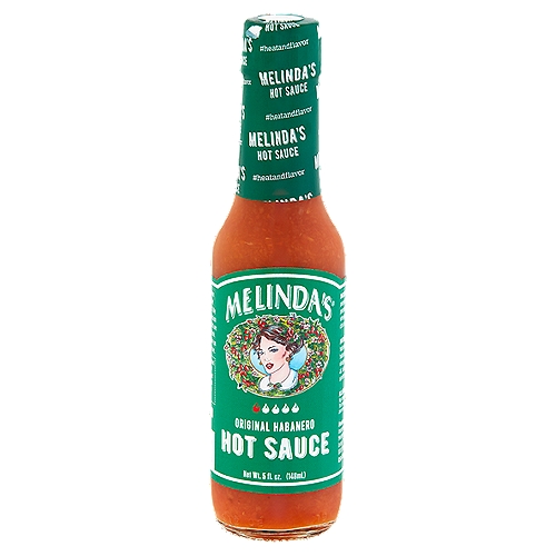 Melinda's Original Habanero Hot Sauce, 5 fl oz
Melinda's Original Hot: our flagship vegetable-based habanero pepper sauce. Heat Level 1 out of 5: on the milder side, classic Melinda's flavor with less heat and great balance.
