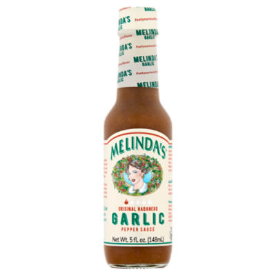 Melinda's Original Habanero Garlic Pepper Sauce, 5 fl oz The Fresh Grocer