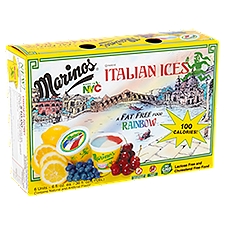 Marinos Italian Ices - Rainbow, 36 Fluid ounce