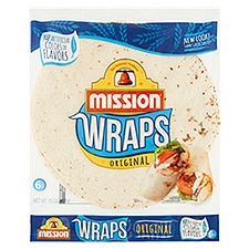 Mission Original Wraps, 6 count, 15 oz, 6 Each