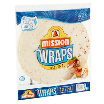 Mission Original Wraps, 6 count, 15 oz