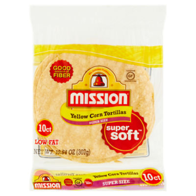 Low Calorie Yellow Corn Tortillas - Mission Foods