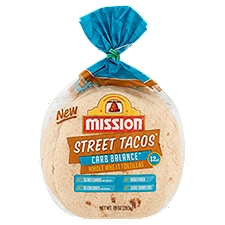 Mission Street Tacos Carb Balance Whole Wheat, Tortillas, 10 Ounce